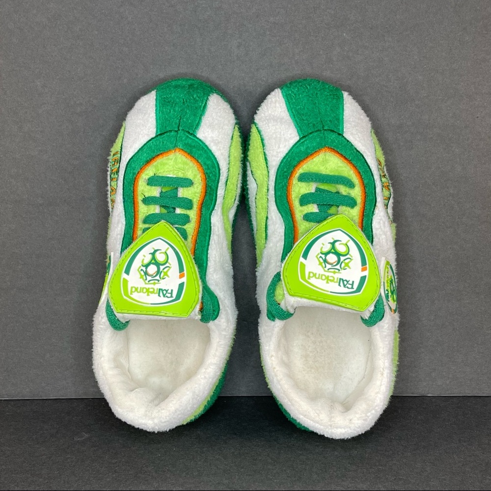 Vintage Sloffie FAIreland Futbol Soccer Slipper‎ Shoes Size XXS US 11-13. - Picture 6 of 8